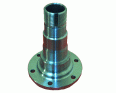 Dana 44 Hub & Rotor&comma; 5 lug